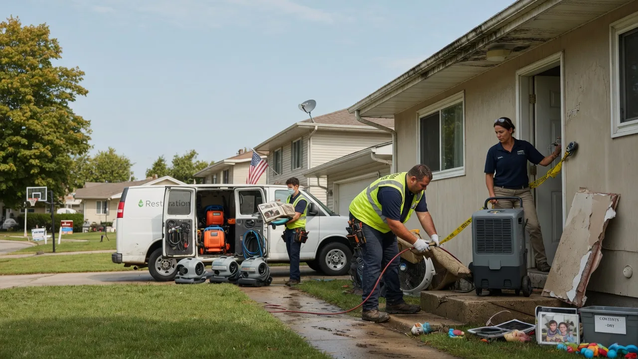Water Damage Restoration in Nachusa, IL near me
